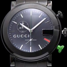 레플리카 [구찌] 남성용 G-타임리스 커플시계 블랙 다이얼 스위스 쿼츠 무브먼트 GUC4242  