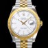 레플리카 [로렉스] 남성용 904L스틸!! 2022신형 데이져스트 41mm II 126333 !! 18K 옐로골드 화이트 다이얼 브레이슬릿 신형 Cal.3235 오토매틱 무브먼트 ROL09323  