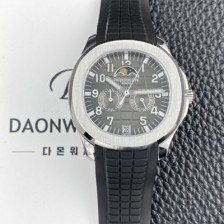 레플리카 [파텝필립] 남성용 아쿠아넛 5261R 루스 연간 캘린더 문페이즈 39.9mm 오토매틱 Cal.324 S C 타입 그레이 다이얼 pat2267  