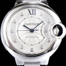 레플리카 [까르디에] 여성용 발롱블루 WE902074 오토매틱 화이트 다이얼 33mm CAR0044  