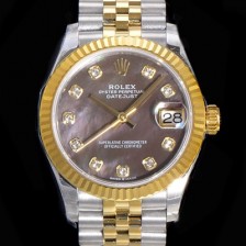 레플리카 [로렉스] 여성용 2021신상 데이져스트 오토매틱 ETA-2688 31mm 18K옐루골드 메탈줄 자게 다이얼 rol59406  