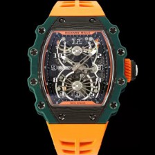 레플리카 [리차드밀레] 남성용 RM21-02 투어빌론 포지드 카본 51mm 투르비용 무브먼트 스켈레톤 다이얼 ric0297  