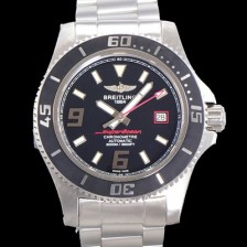 레플리카 [브라이틀링] 남성용 슈퍼오션 오토매틱 ETA2824-2 44mm 메탈줄 블랙다이얼 bre0286  