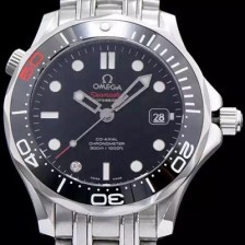 레플리카 [오메가] 남성용 시마스터 블랙 다이얼 오토매틱 무브먼트 OMG0012  