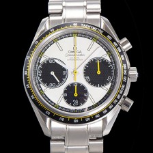 레플리카 [오메가] 남성용시계 뉴 레이싱 크로노 스프드마스터 레이싱 크로노그래프 오토매틱 ETA7750-2 타입 40mm 메탈줄시계 화이트다이얼 omg2626  