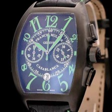 레플리카 [프랭크 뮬러] 남성용 카사블란카 크로노 블랙 다이얼 FRA4250  