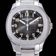 레플리카 [파텍필립] 남성용 아쿠아넛 데이터 Ref. 5167A-001  40미리 메탈줄 블랙다이얼 PAT75364  