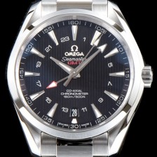 레플리카 [오메가] 남성용 시마스터 231.10.43.22.01.001 VS사 아쿠아 테라 150M 오메가 코-액시얼 크로노미터 지엠티 43MM 블랙 다이얼 브레이슬릿 오토매틱 무브먼트 OMG0540  