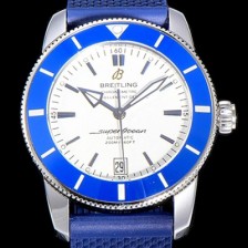 레플리카 [브라이틀링] 남성용 슈퍼오션 해리티지 II 오토매틱 ETA2824-2 타입 42미리 세라믹베젤 러버/우레탄줄 화이트다이얼 BRE75571  