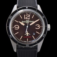 레플리카 [벨앤로즈] 남성용 빈티지  BR 123 Falcon ETA2836-2 타입 오토매틱 41mm 우레탄줄 브라운다이얼 bel1125  
