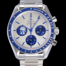 레플리카 [오메가] 남성용 스피더마스터 기념시리즈 실버 스누피 어워드 수동기계식 42mm 메탈줄 화이트다이얼   omg93814  