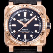 레플리카 [벨엔로스]남성용 R-03 인스트루먼트 18K 로즈골드 오토매틱 42미리 블랙다이얼 BEL49409  