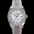 레플리카 [로렉스] 남성용 데이저스트 m126234 로마인덱스 36mm 보석/큐빅 오토매틱 Cal.3235 무브먼트 화이트 다이얼 rol5360  