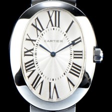 레플리카 [까르띠에] 여성용 베누아 워치 W8000006 라지 모델 화이트 다이얼 스위스 쿼츠 무브먼트 CAR0051  