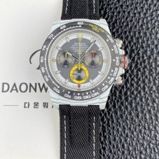 레플리카 [로렉스]남성용 데이토나 DIW 포지드카본 커스텀 40미리 크로노그래프 오토매틱 Cal.4130 무브먼트 그레이 다이얼 rol5657  
