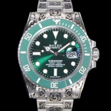 레플리카 [로렉스] 남성용 서브마리너 오토매틱 Cal.3135 타입 40mm 904L메탈+무늬 그린다이얼 rol1923  