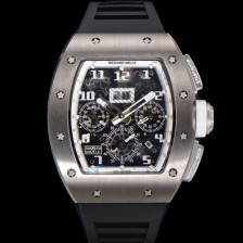 레플리카 [리차드밀레] 남성용 RM11-FM 티타늄 케이스/스텐레스 스틸 베젤 크로노그래프 50mm 오토매틱 무브먼트 스켈레톤 다이얼 ric0254  