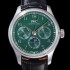 레플리카 [아이더블유씨] 남성용 포르투기즈 IW344207 퍼페추얼 캘린더 문페이즈 오토매틱 42mm Cal.82650 타입 가죽줄 그린다이얼   iwc04371  