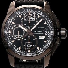 레플리카 [쇼파드] 남성용 밀레 미그리아 GT GMT 신형 100개 한정판 블랙다이얼 CHO0410  