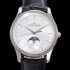 레플리카 [예거 르꿀르뜨] 남성용 마스터 울트라 씬 문페이즈 오토매틱 925타입 39mm 가죽줄 화이트다이얼 jag1952  