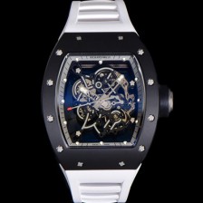 레플리카 [리차드밀레] 남성용 RM055 부바왓슨 세라믹 50mm 기계식 수동형 무브먼트 스켈레톤 다이얼 ric0313  