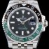 레플리카 [로렉스] 남성용 지엠티 마스터II 116710BLNR 듀얼 타임 블랙/그린 투톤 24시간 회전 베젤 블랙 다이얼 5선 쥬빌리 브레이슬릿 오토매틱 무브먼트 ROL0013  