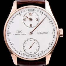 레플리카 [아이더블유씨] 남성용 포르투기즈 IW544402모델 18k 로즈골드 화이트 다이얼 IWC0142  