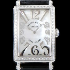 레플리카 [프랭크뮬러] 여성용 롱아일렌드 952 QZ REL 컬력션 최상급 퀄리티의 쥬얼셋팅 케이스 화이트 마더 오브 펄 다이얼 스위스 쿼츠 무브먼트 FRA0420  