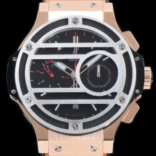 레플리카 [휴블렛] 남성용 빅뱅 처커뱅 317.NM.1137.VR 그리드 모양 다이얼 커버 100% 티타늄 18k 로즈골드 크로노그래프 ETA-7750B 오토매틱 무브먼트 HUB0244  