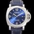 레플리카 [파네라이] 남성용 루미노르 마린나 70주년 한정판 PAM01117 44미리 오토매틱 Cal.P.9010 티타늄 케이스 블루 다이얼 pan5195  