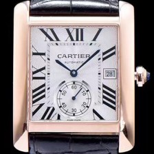 레플리카 [까르띠에] 남성용 탱크 화이트 다이얼 오토매틱 무브먼트 CAR0010  