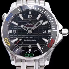 레플리카 [오메가] 남성용 시마스터 블랙 다이얼 오토매틱 무브먼트 OMG0014  