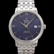 레플리카 [오메가] 남성용 드빌 프레스티지 424.10.40.20.03.001 오토매틱 Cal.8800타입 39.5mm 메탈줄 블루 다이얼 omg20197  