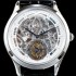 레플리카 [예거르쿨트르] 남성용 신형 마스터 그랜드 투어빌론 쥬얼 다이아몬드 인덱스 화이트&실버 스켈레톤 다이얼 투어빌론 무브먼트 JAG0400  