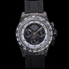레플리카 [로렉스] 남성용 데이토나 DIW 포지드카본 커스텀 40미리 크로노그래프 오토매틱 Cal.4130 무브먼트 블랙 다이얼 ROL79652  