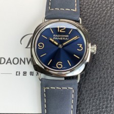 레플리카 [파네라이] 남성용 라디오미르 PAM01383 오피치네 3데이즈 45mm 오토매틱 Cal.P.6000타입 블루 다이얼 pan5243  
