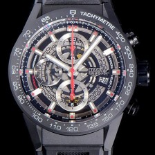 레플리카 [태그호이어]남성용 신상품출시!! 까레라 칼리버 크로노그래프 오토매틱 43mm 블랙다이얼 TAG36799  