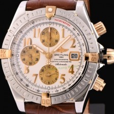 레플리카 [브라이틀링] 남성용 크로노매트 크로노그래프 화이트 다이얼 오토매틱 무브먼트 BRE0241  