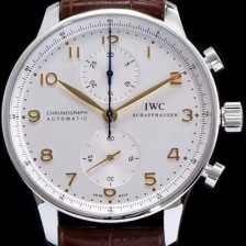 레플리카 [아이더블유씨] 남성용 2017년 업그레이드! 포르투기즈 IW371445 화이트 다이얼 IWC0204  