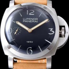 레플리카 [파네라이] 남성용 루미노르 1950 스페셜 에디션 PAM00127 오토매틱 무브먼트 블랙 다이얼 PAN1218  