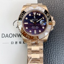 레플리카 [로렉스] 남성용 지엠티 마스터 126715CHNR 타이거 아이언 18K 로즈골드 오토매틱 Cal.3285타입 브라운 다이얼 rol5613  