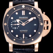 레플리카 [파네라이]남성용 루미노르 PAM00974 섭머져블 42미리 18K 로즈골드 금장 오토매틱 블랙다이얼 PAN53630  