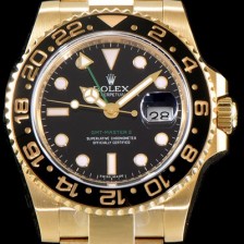 레플리카 [로렉스] 남성용 지엠티 마스터II 116718-LN-78208 BEST 모델 신형버젼 고급스러운 18K 옐로우골드 케이스 세라믹 베젤 블랙 다이얼 오이스터 브레이슬릿 오토매틱 무브먼트 ROL0502  