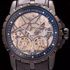 레플리카 [로저드뷔] 남성용 스켈레톤 다이얼 아시안 오토매틱 ROG4240  