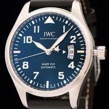 레플리카 [아이더블유씨] 남성용 파일럿 워치 마크 17 블루다이얼 IWC0412  