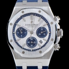 레플리카 [오데마피게] 남성용 로얄오크 26326ST.OO.D027CA.01 크로노그래프 화이트 와플 다이얼 신형 ETA 7750B-2 오토매틱 무브먼트 AUD0130  