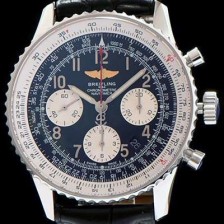 레플리카 [브라이틀링] 남성용 네이비타이머 크로노그래프 블랙 다이얼 오토매틱 무브먼트 BRE0241  