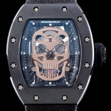 레플리카 [리차드밀레] 남성용 리차드밀레 RM52-01 뚜르비용 스컬 워치 스켈레톤&해골무늬 다이얼 오토매틱 무브먼트 RIC0405  