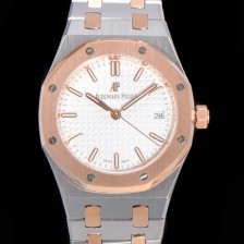 레플리카 [오데마피게] 여성용 로얄오크 점보 엑스트라씬 오토매틱 34미리 블루다이얼 AUD87442  