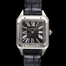 레플리카 [까르띠에] 여성용 산토스 W2SA0015 쿼츠 38mm S 사이즈 블랙 다이얼 car69331  